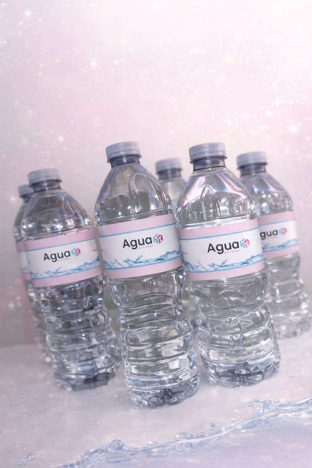 Etiquetas para botellas de agua